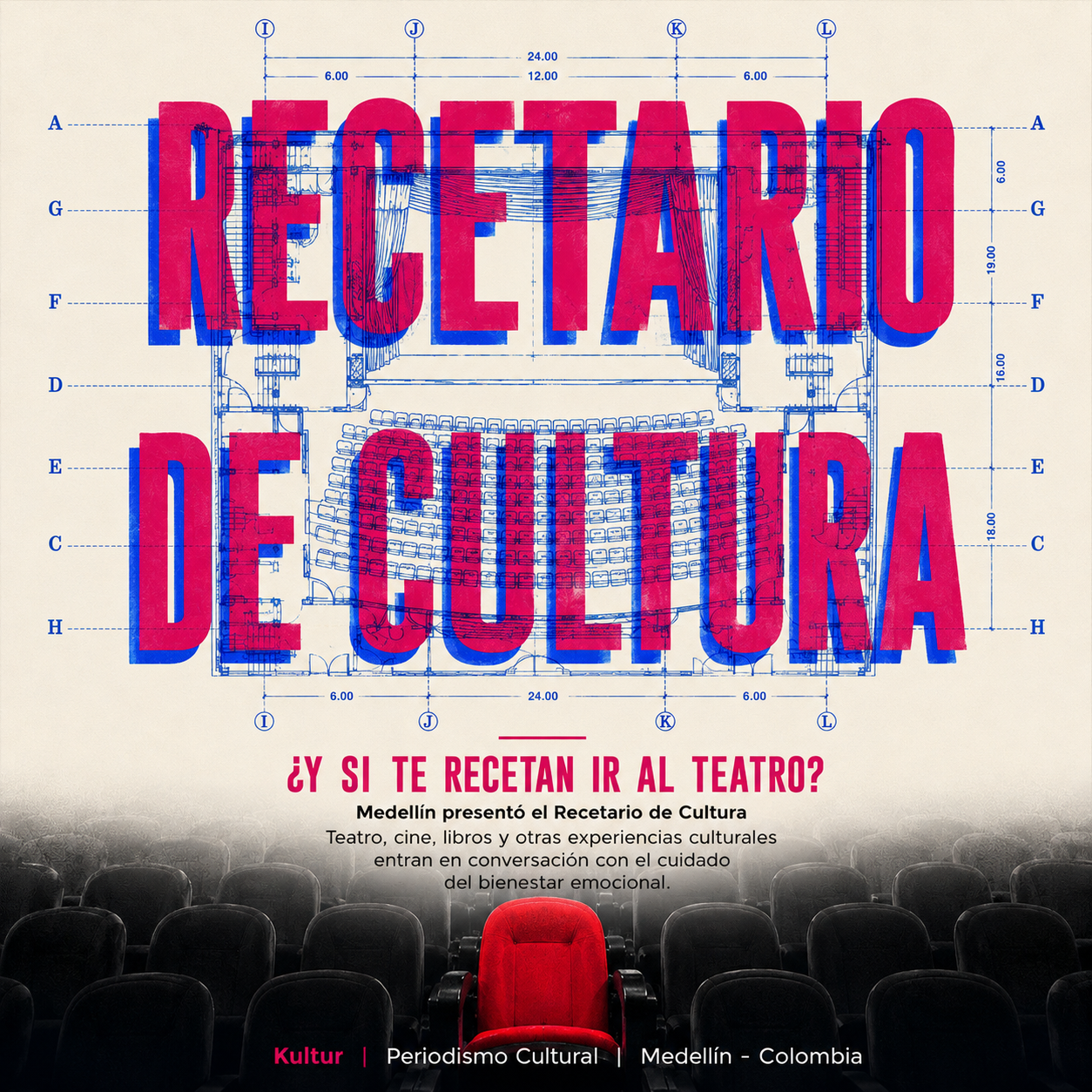 ¿Y si te recetan ir al teatro? Recetario de Cultura